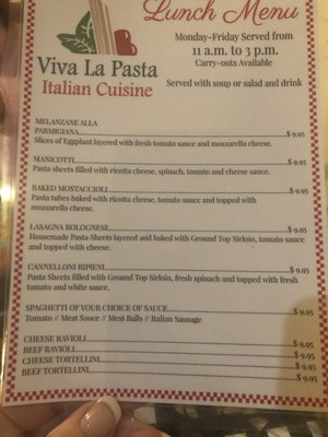 Menu photo 5 Viva La Pasta Lewisville, TX Menu photo 5 Viva La Pasta Lewisville, TX