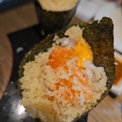 East Izakaya - Salmon Handrolls