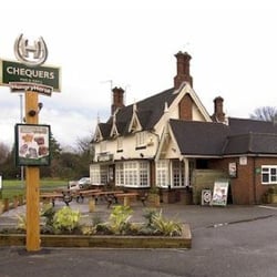 Chequers - View from East End at roundabout.