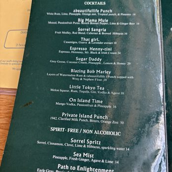 Abeautifullife Jamaican - Drink menu. Need to try them all! - Caribbean Near Me - Los Angeles, California Abeautifullife Jamaican - Drink menu. Need to try them all! - Caribbean Near Me - Los Angeles, California