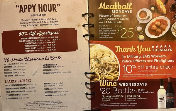 Menu photo 6 The Old Spaghetti Factory San Diego, CA Menu photo 6 The Old Spaghetti Factory San Diego, CA