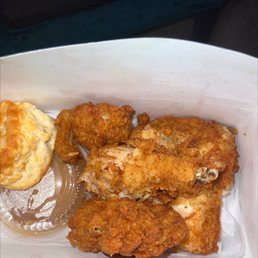 Why is the breading falling off? Plus a terrible attitude right when I pulled up? How can you ruin KFC? I don't get it. Why is the breading falling off? Plus a terrible attitude right when I pulled up? How can you ruin KFC? I don't get it.