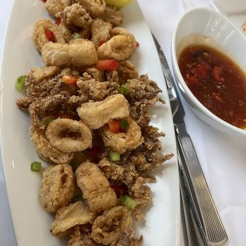 Ruth's Chris Steak House - Fried calamari sweet sauce - Steakhouses Near Me - Garden City, New York Ruth's Chris Steak House - Fried calamari sweet sauce - Steakhouses Near Me - Garden City, New York