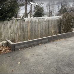 Guerrero Junk Removal - We changed this client's yard from dirty to clean