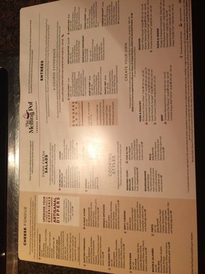 Menu photo 2 The Melting Pot Downers Grove, IL Menu photo 2 The Melting Pot Downers Grove, IL