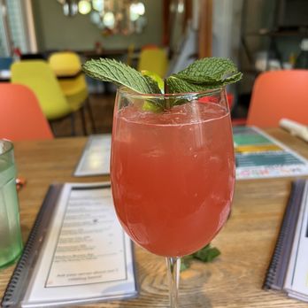 Moondog Cafe & Bakery - Watermelon and cucumber sang-aria - Cafes Near Me - Key West, Florida