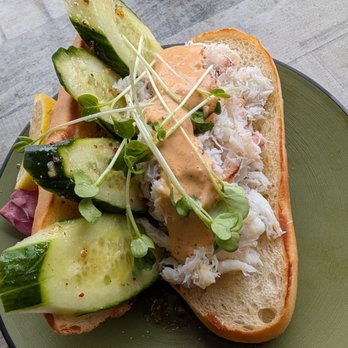 The Marshall Store - Dungeness crab roll - Seafood Near Me - Marshall, California