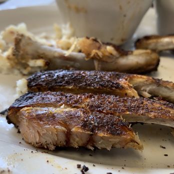 Blue Bonnet Cafe - Saturday special smoked Saturday - 1/3 Rack St. Louis Smoked Pork Ribs - Desserts Near Me - Marble Falls, Texas Blue Bonnet Cafe - Saturday special smoked Saturday - 1/3 Rack St. Louis Smoked Pork Ribs - Desserts Near Me - Marble Falls, Texas