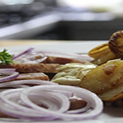 Gaststätte G7 - Sülze mit Bratkartoffeln