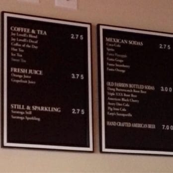 Jay Lovell's - Beverage menu - Breakfast & Brunch Near Me - Highwood, Illinois
