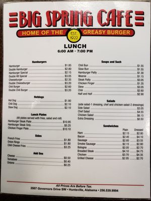 BIG SPRING CAFE - 52 Photos & 44 Reviews - Burgers - 3507 Governors Dr