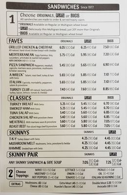Menu photo 1 Potbelly Brookfield, WI Menu photo 1 Potbelly Brookfield, WI