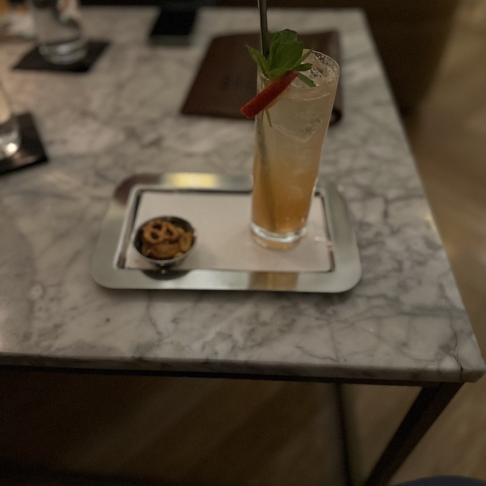 The Cooper Lounge - The Good Fortune: Kikori Japanese Whiskey, Strawberry Infused Sochu, Joto Yuzu Sake, Barr Hill Tom Cat Gin, Lemon, Honey, Club Soda. - Cocktail Bars Near Me - Denver, Colorado