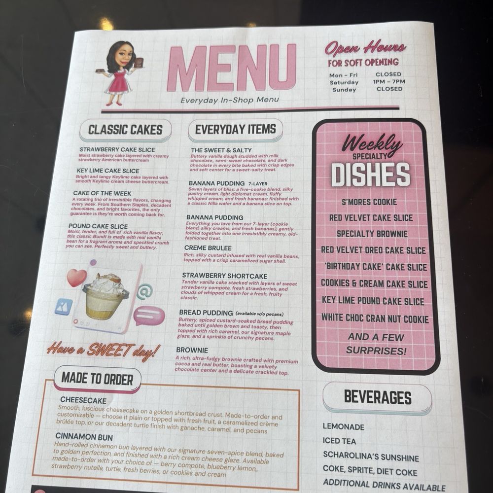 Scharolina's Custom Cakes - Today's menu - Bakeries Near Me - Richmond, Virginia