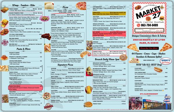 Menu photo 1 Market 27 Avon Park, FL Menu photo 1 Market 27 Avon Park, FL