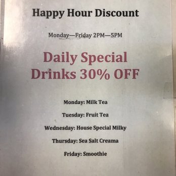 ChaChaCha - Daily Special Drinks - Desserts Near Me - Fremont, California ChaChaCha - Daily Special Drinks - Desserts Near Me - Fremont, California