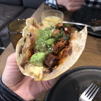 Guzina Oaxaca - Beef tongue tacos. Must try. - Mexican Near Me - México, D.F., DIF Guzina Oaxaca - Beef tongue tacos. Must try. - Mexican Near Me - México, D.F., DIF