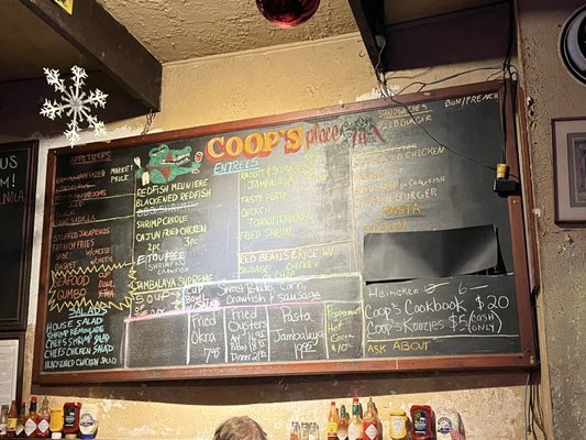 Menu photo 3 Coop's Place New Orleans, LA