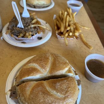Old Original Nicks Roast Beef - Roast beef sandwich with provolone cheese, fries and gravy fries. - New American Near Me - West Chester, Pennsylvania Old Original Nicks Roast Beef - Roast beef sandwich with provolone cheese, fries and gravy fries. - New American Near Me - West Chester, Pennsylvania