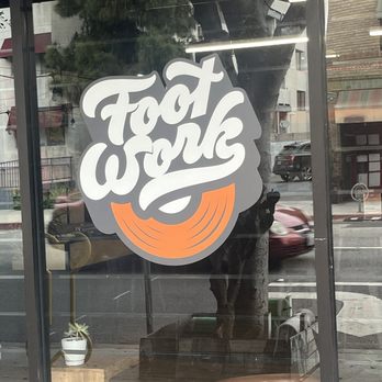 Foot Work Records - Sign - Vinyl Records Near Me - Long Beach, California Foot Work Records - Sign - Vinyl Records Near Me - Long Beach, California