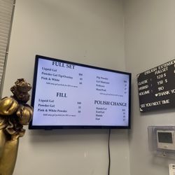 Ca Nails - Menu Prices