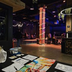 Barrelhouse Ballroom - Inside facing the general admission area before the show started.