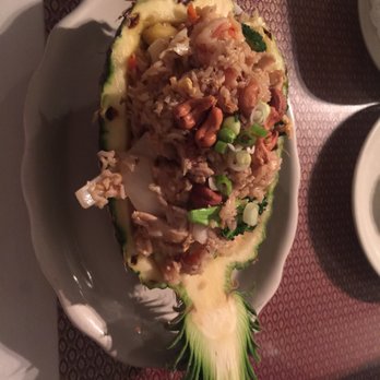 Thai Villa Restaurant - Pineapple Fried Rice ($12.95) - Thai Near Me - Winter Park, Florida