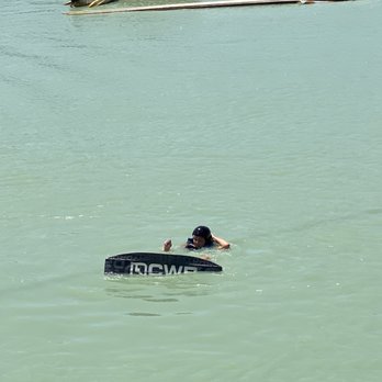 Hydrous Wake Park - Crash and burn! - Summer Camps Near Me - Little Elm, Texas