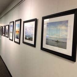 Barrington Public Library - Rotating monthly gallery space on the first floor near the Reference Desk.