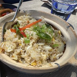 Claypot Crab Fried Ric Claypot Crab Fried Ric