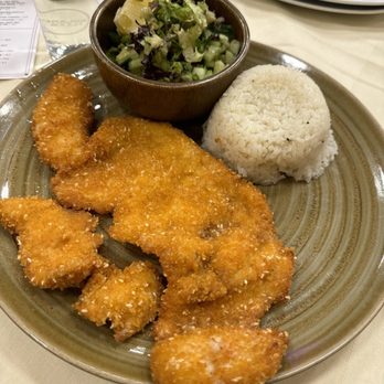 Bahur Tov - Chicken schnitzel with wonderful rice - Kosher Near Me - Vienna, 9 Bahur Tov - Chicken schnitzel with wonderful rice - Kosher Near Me - Vienna, 9