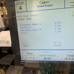 SuperMax - Large coffee 3.95