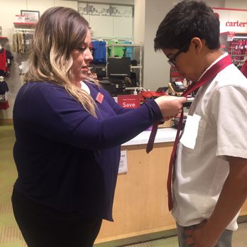 Macy's - Maria at South Coast Plaza Macy's teaching my kiddo how to tie a tie. Thank you for the great service and for going the extra mile! - Department Stores Near Me - Costa Mesa, California