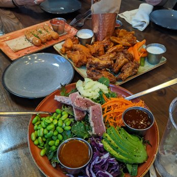 SG Bar - Ahi salad and wings. - Sports Bars Near Me - Las Vegas, Nevada SG Bar - Ahi salad and wings. - Sports Bars Near Me - Las Vegas, Nevada