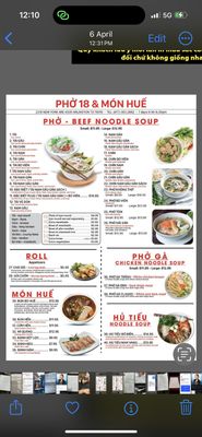 Menu photo 1 PHO 18 Arlington, TX Menu photo 1 PHO 18 Arlington, TX