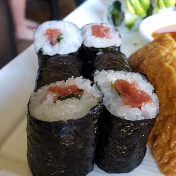 Kyatchi - Ume shiso roll ($8.75), vegan by default. Tasty. - Japanese Near Me - Minneapolis, Minnesota Kyatchi - Ume shiso roll ($8.75), vegan by default. Tasty. - Japanese Near Me - Minneapolis, Minnesota