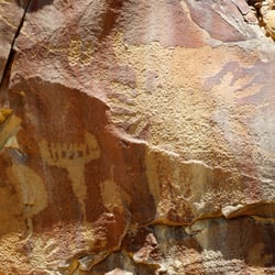 Legend Rock State Petroglyph Site - Legend Rock petroglyphs; 11,000 BCE - AD 1900