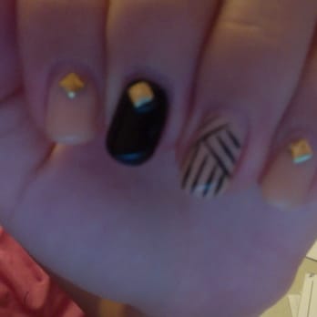 Golden Nails - Gelish polish + design + jewels = $45 ( GREAT pricing) - Nail Salons Near Me - Honolulu, Hawaii Golden Nails - Gelish polish + design + jewels = $45 ( GREAT pricing) - Nail Salons Near Me - Honolulu, Hawaii