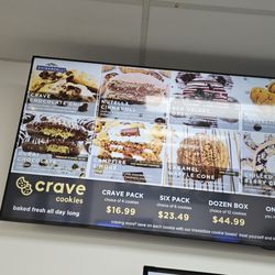 Crave Cookies - Cookie Flavors/Prices