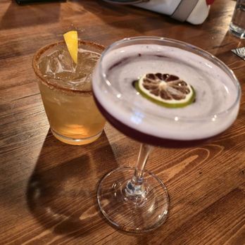West Saloon & Kitchen  - Violet skies, cowboy margarita - American Near Me - Denver, Colorado