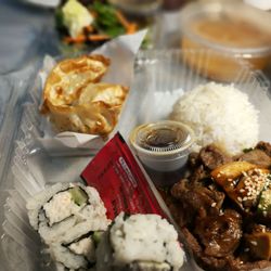 Sushi & Bento - Beef bento (~$13).