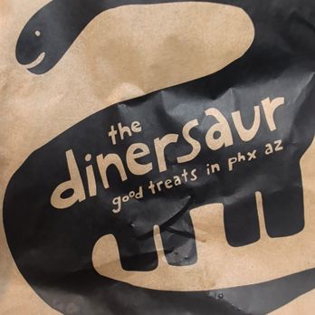 The Dinersaur - Cute design on their pastry bags!! - Bakeries Near Me - Phoenix, Arizona The Dinersaur - Cute design on their pastry bags!! - Bakeries Near Me - Phoenix, Arizona