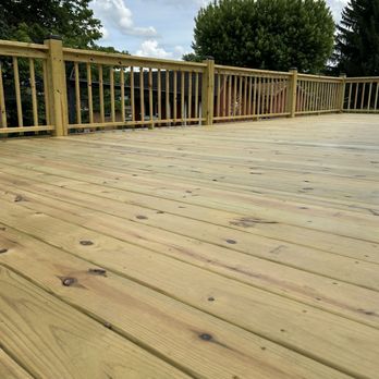 Total Construction - Out with the old in with the beautiful new deck - Roofing Near Me - Steubenville, Ohio Total Construction - Out with the old in with the beautiful new deck - Roofing Near Me - Steubenville, Ohio