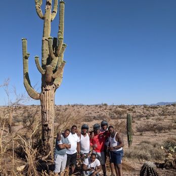 Stellar Adventures - Cactus photo shoot by Mitch on the ride - ATV Rentals/Tours Near Me - Tempe, Arizona