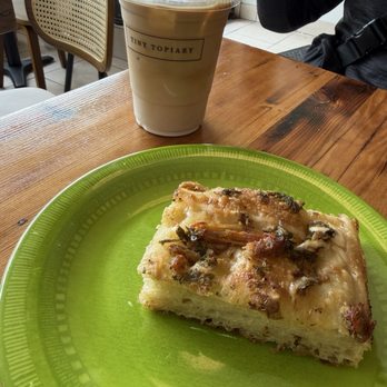 Tiny Topiary - Pulled pork focaccia with chimichurri - Cafes Near Me - Jersey City, New Jersey