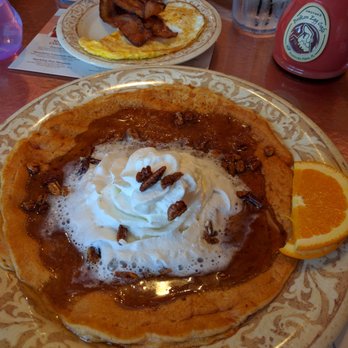 Another Broken Egg Cafe - Sweet potatoe pancake combo - Breakfast & Brunch Near Me - Pembroke Pines, Florida