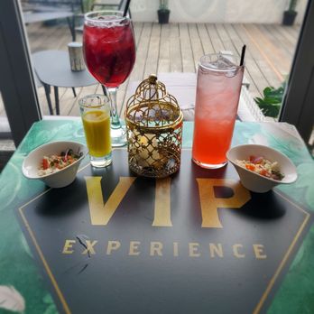 Cirque du Soleil - Alegria - Cauliflower ceveche, gispacho, Sangria ,& Vodka Pink Lemonade - Performing Arts Near Me Cirque du Soleil - Alegria - Cauliflower ceveche, gispacho, Sangria ,& Vodka Pink Lemonade - Performing Arts Near Me