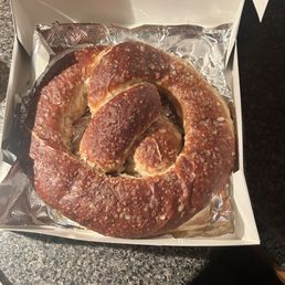 Home made pretzel. Huge!!
