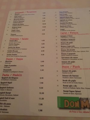 Menu photo 3 Don Matteo Hamburg, HH Menu photo 3 Don Matteo Hamburg, HH