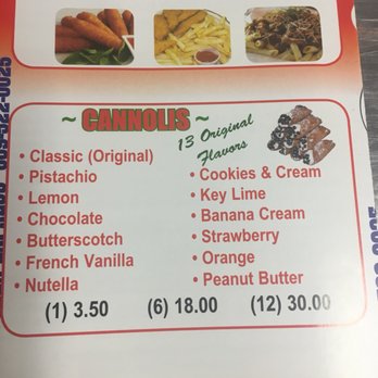 Italian Kitchen Express - I've never seen so many imaginative cannoli flavors! - Italian Near Me - Wildwood, New Jersey Italian Kitchen Express - I've never seen so many imaginative cannoli flavors! - Italian Near Me - Wildwood, New Jersey